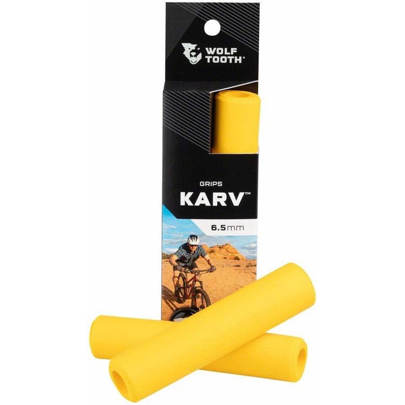 Karv Bike Handlebar Grips – Yellow Yellow