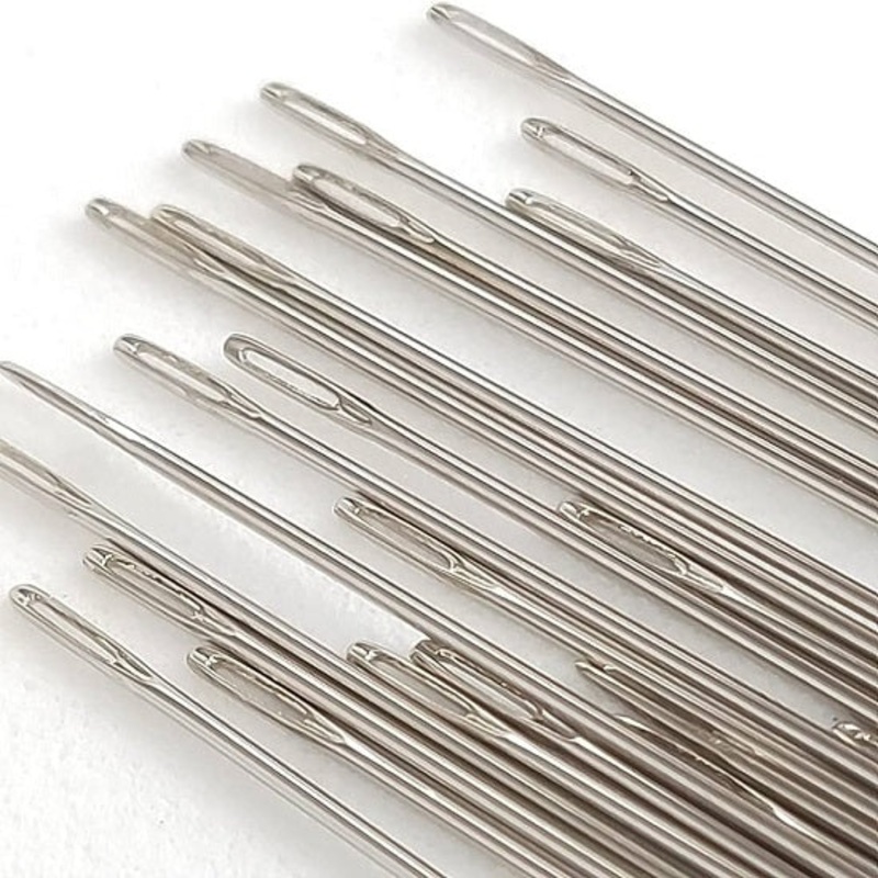 Needle plating needles single