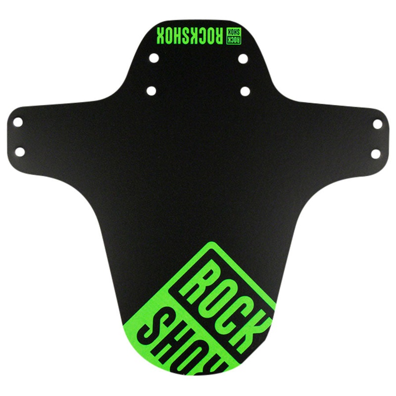RockShox MTB Fork Fender Black with Neon Green Print