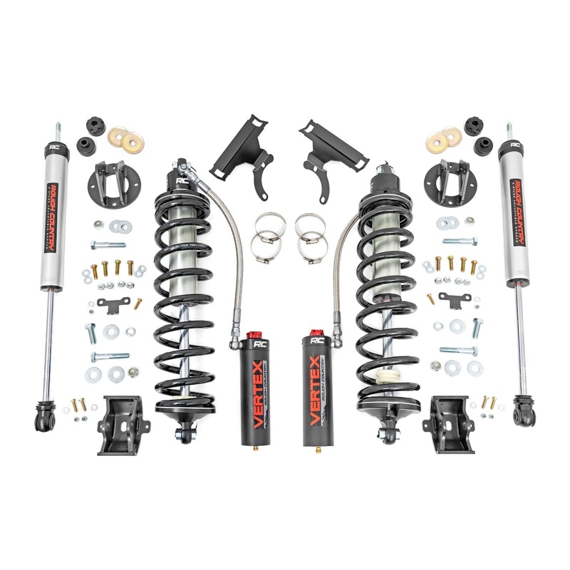 Rough Country | 3 Inch Coilover Conversion Upgrade Kit | Diesel | Ford F-250/F-350 Super Duty (05-22) | 50015