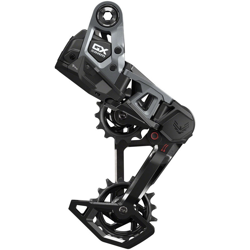 SRAM GX Eagle T-Type AXS Rear Derailleur – 12-Speed, 52t Max, (Battery Not Included), UDH Hangerless, Steel Cage, Black