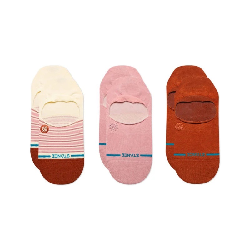 Stance Women’s Fortune No Show Socks – 3 Pack Dusty Rose