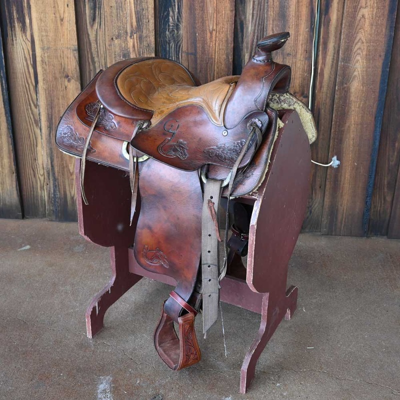 14.5″ USED RANCH SADDLE
