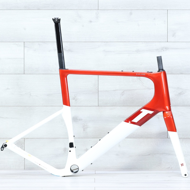 3T Exploro RaceMax Gravel Frameset 700c Red/White – 61cm
