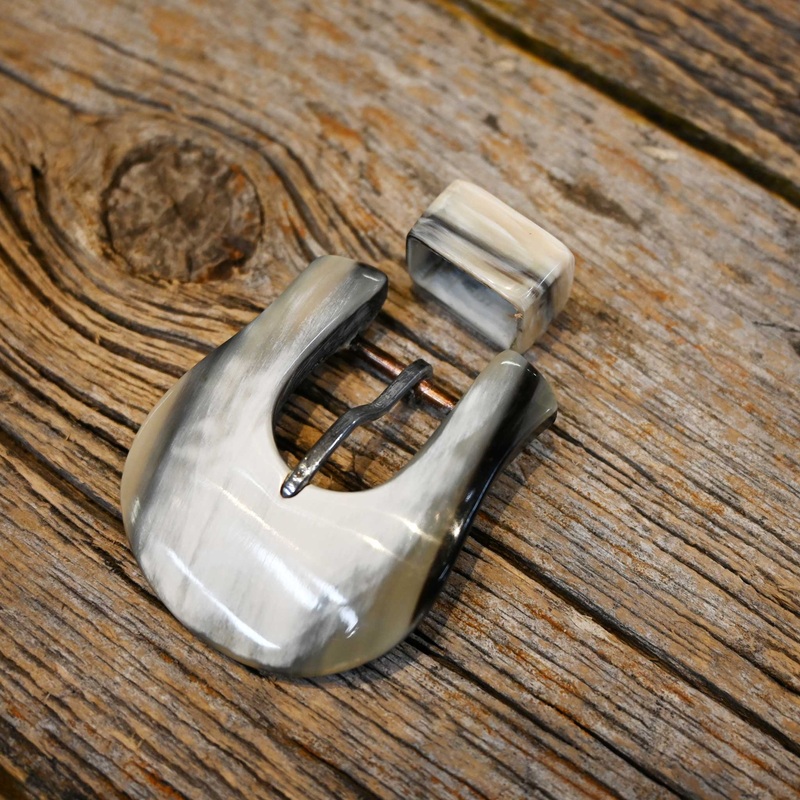 Cow Horn Headstall Buckle