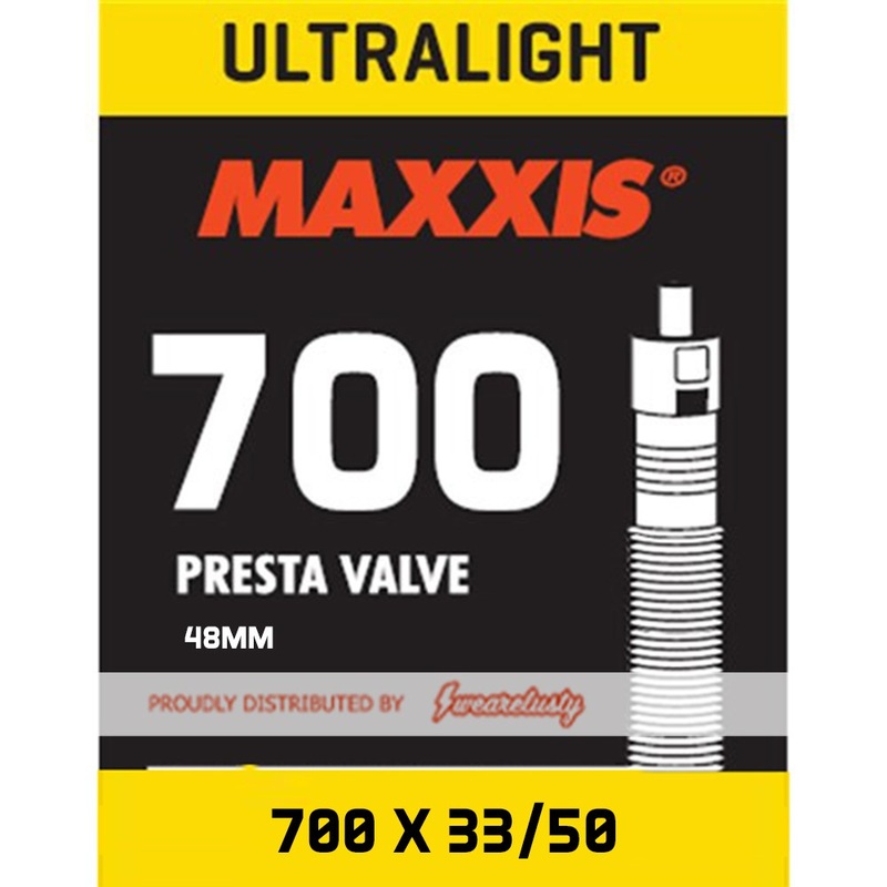 Maxxis Ultralight Tube – 700c – Presta – 33-50c – 48mm