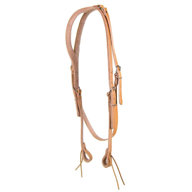 One Ear Headstall w/Throat Latch