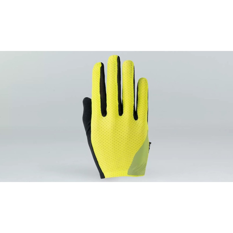 Specialized Body Geometry Grail Long Finger Cycling Gloves HyprVizYellow