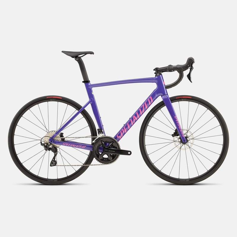 Allez Sprint Comp – Shimano 105 Gloss Purple Haze / Rebel Pink