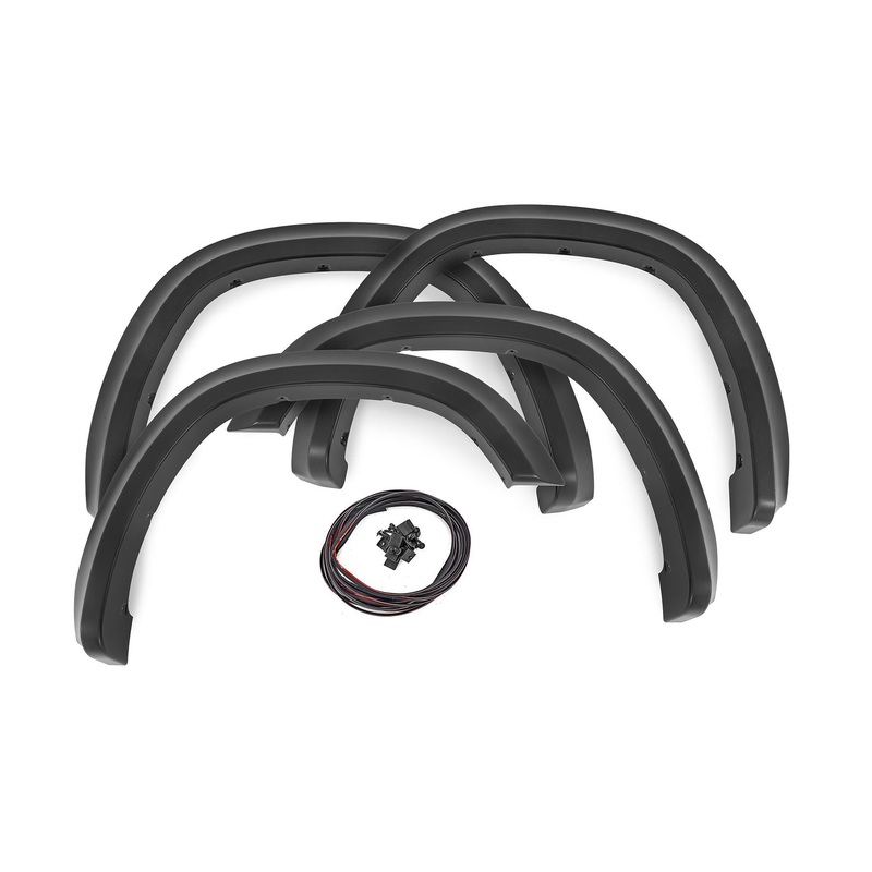 Rough Country | Fender Flares | Sport | PRP Deep Cherry Red Crystal | Ram 1500 2WD/4WD (19-24) | S-D10914-PRP