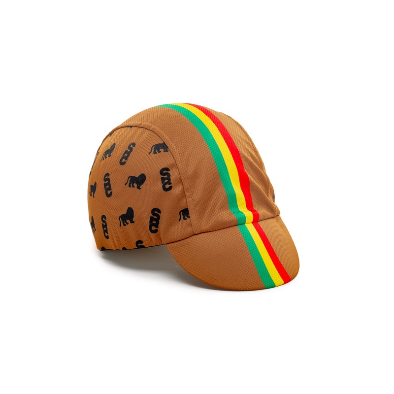 State Bicycle Co. x Bob Marley – Cycling Cap – Rust