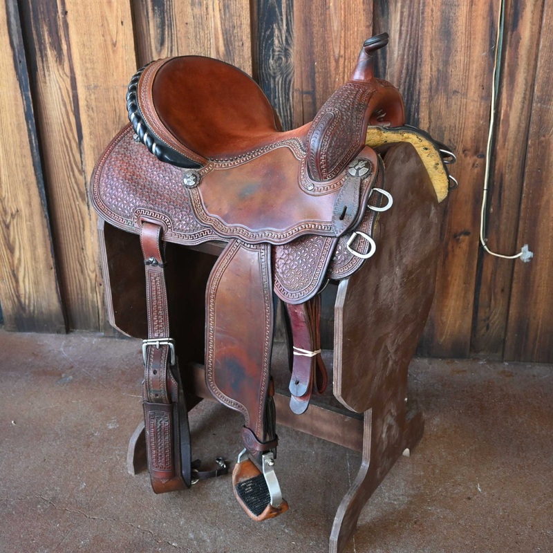 15″ USED JOAN USHER BARREL SADDLE