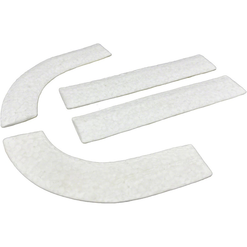 Jagwire Pro Anti-Vibration Handlebar Pad Set – eTPU Foam For Drop Bars White