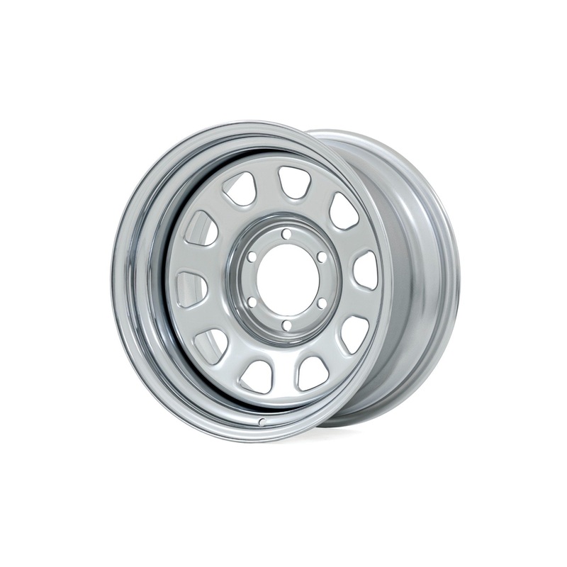 Rough Country | Steel Wheel | Chrome | 17×9 | 6×5.5 | 4.25 Bore | -12 | RC51-7655C