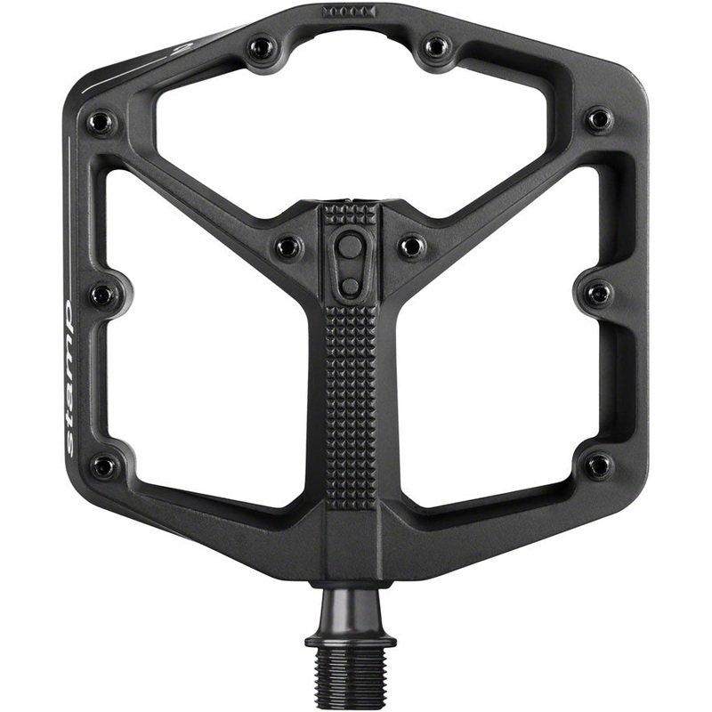 Crankbrothers Stamp 2 Pedals – Platform, Aluminum, 9/16″, Black, Large