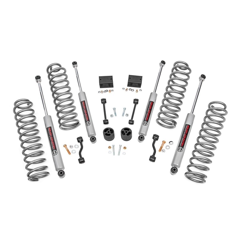 Rough Country | 2.5 Inch Lift Kit | Coils | Jeep Wrangler Unlimited 4WD (2024-2025) | 79730