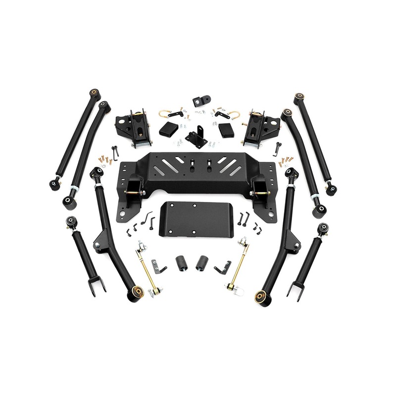 Rough Country | Long Arm Upgrade Kit | 4 Inch Lift | Jeep Grand Cherokee ZJ 4WD (1993-1998) | 90200U