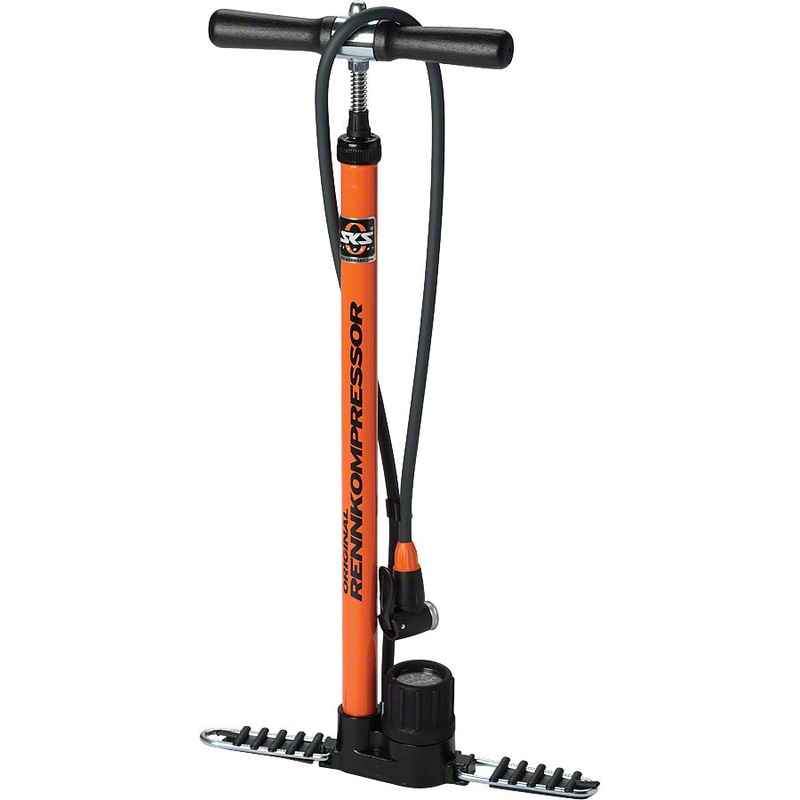 SKS Rennkompressor Floor Pump – Orange