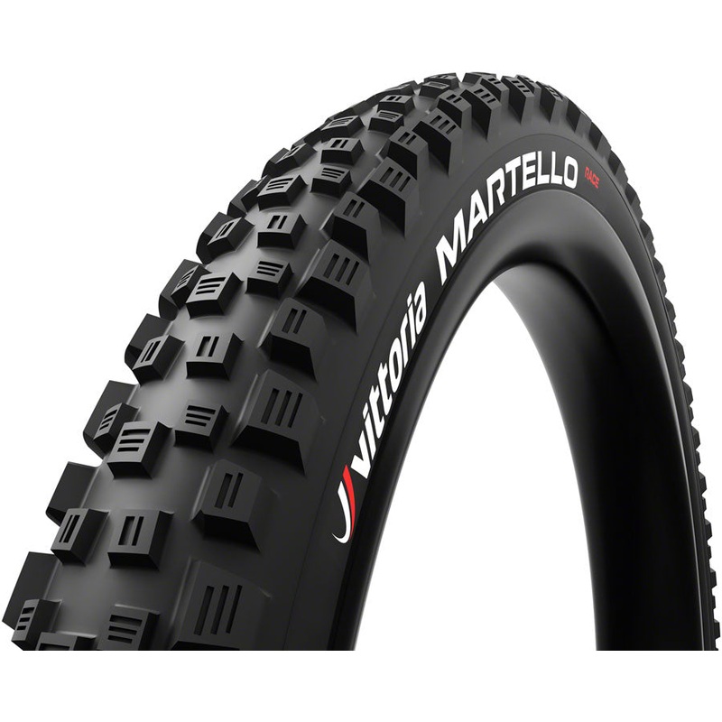 Vittoria Martello Race Tire – 27.5 x 2.4, Tubeless 2PLY, Folding, Black, Enduro 1C, G2.0