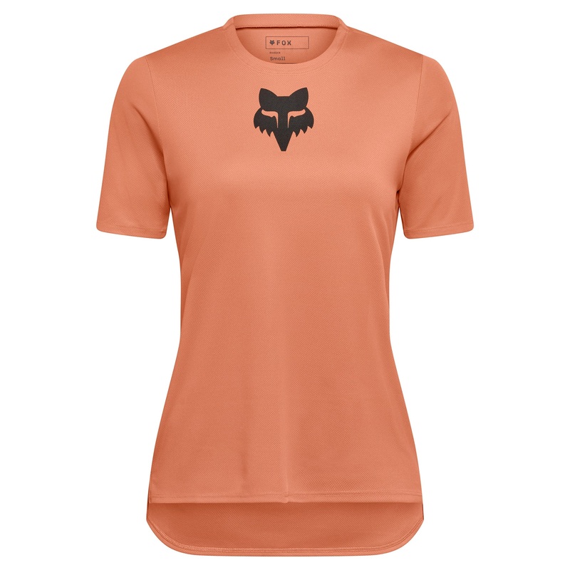 FOX Women’s Ranger Short Sleeve Jersey – M – Coral