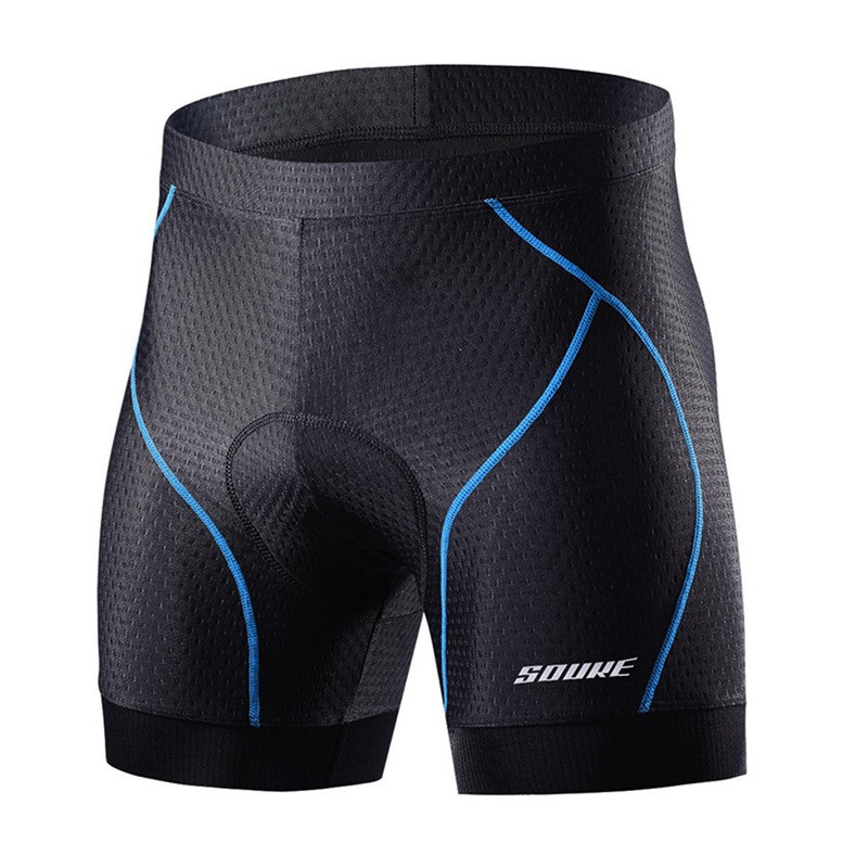 Men’s 4D Padded Cycling Underwear Shorts-PS6018-Blue