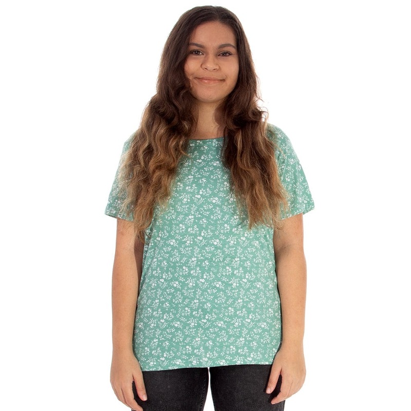 Tarah – Ladies S/S Tee Beryl Green
