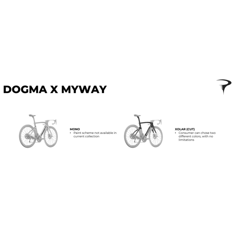 26 Pinarello Dogma X MyWay – (You design your Custom Paint)