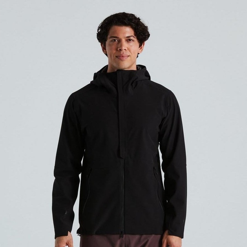 Men’s Trail Neoshell Rain Jacket Black