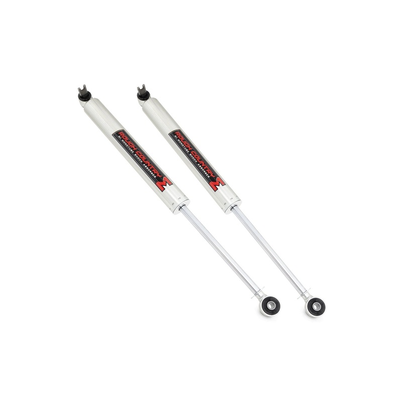 Rough Country | M1 Monotube Rear Shocks | 3.5-5″ | Jeep Wrangler JK/Wrangler Unlimited  (07-18) | 770750_A