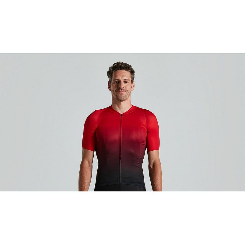 Specialized Sl Air Jersey Ss Sagan Decon Red Red/Black Fade S