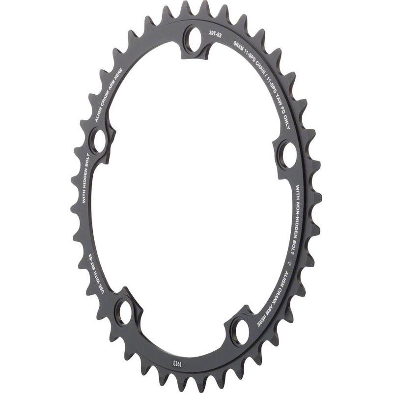 SRAM 11spd 39T 130mm Chainring Black