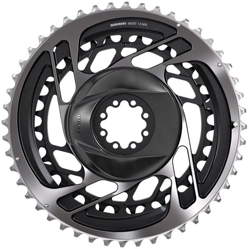 SRAM Red AXS Direct-Mount 50/37t 2×12 speed Chainring Set, Polar Gray