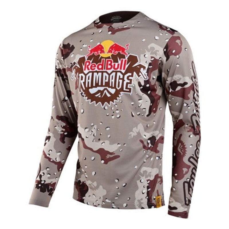 TLD Limited Edition Red Bull Rampage Sprint Long Sleeve Jersey – M – Camo