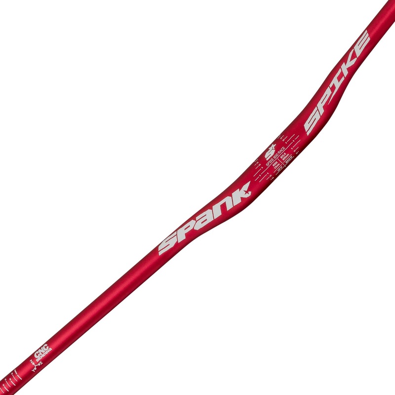 Spike Race 800mm Wide Mountain Bike Handlebars Red