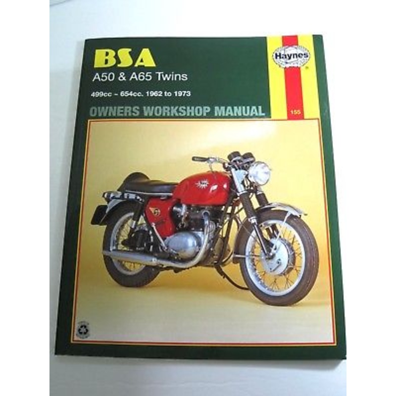 BSA A50 and A65 twins Haynes maintenance workshop manual 62-73 NEW book
