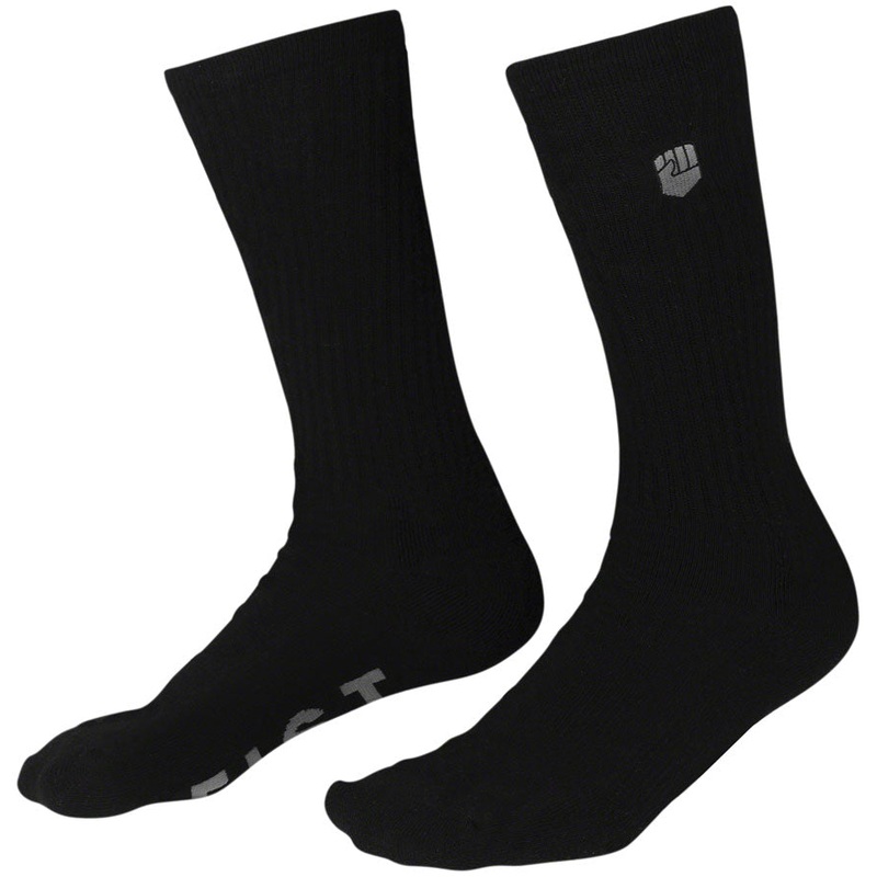 Fist Handwear Black Crew Sock – Black Medium