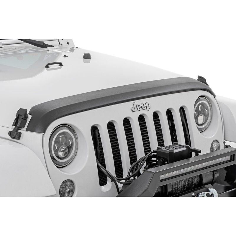 Rough Country | Trail Cladding | Hood Protector | Jeep Wrangler JK/Wrangler Unlimited  (07-18) | TC105200