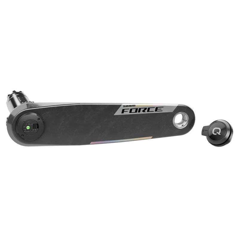 SRAM Force AXS E1 Left Arm and Power Meter Spindle – 68-73mm and BB86-92 – 28.99mm DUB – SRAM Direct Mount – 170mm – Grey