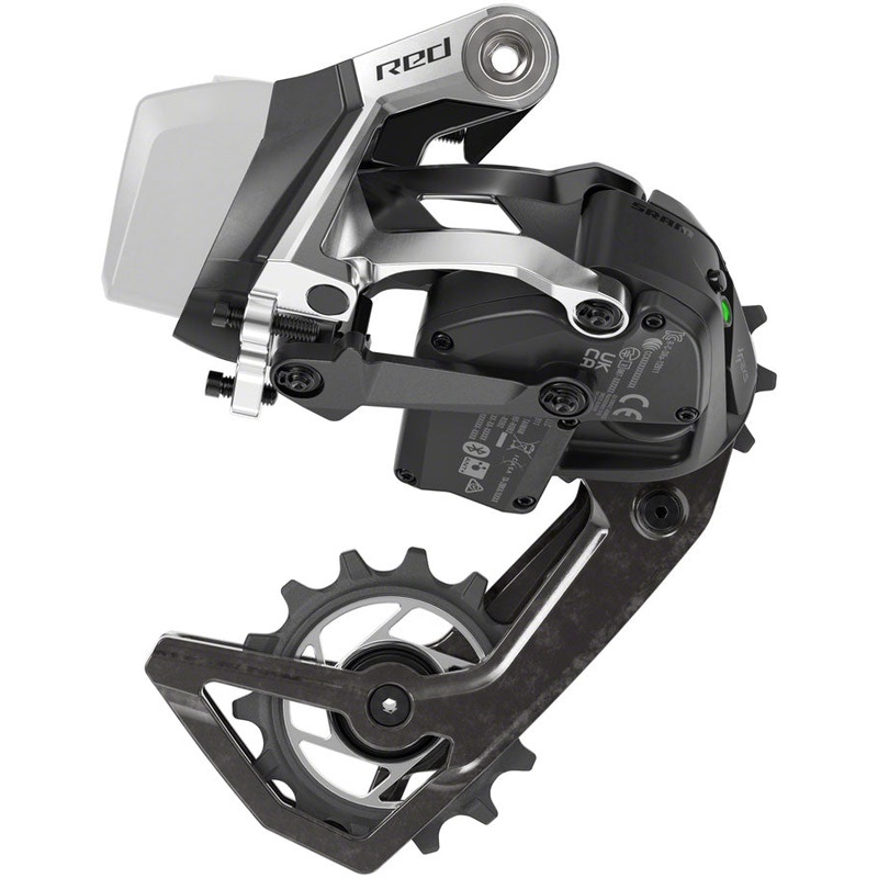 SRAM RED AXS Rear Derailleur – 12-Speed, Medium Cage, 36t Max, (Battery Not Included), Black, E1