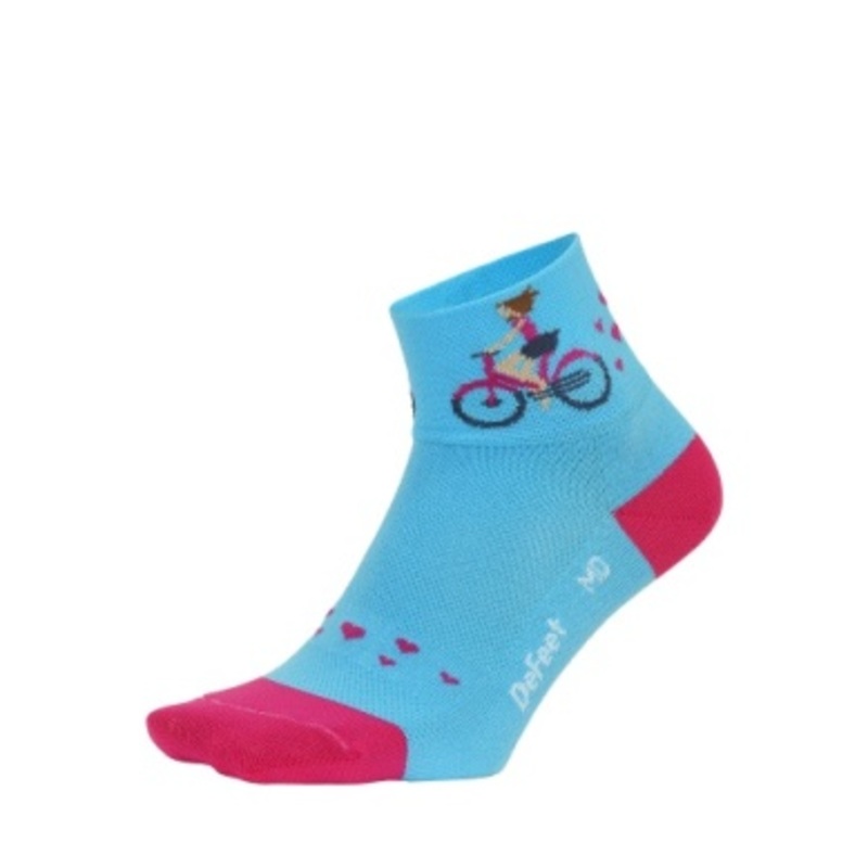 DeFeet Aireator 2″ Cuff Joy Ride Socks