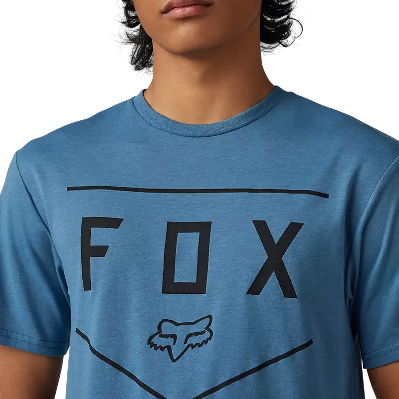 Fox Shield Short Sleeve Tech Tee – S – Dark Slate