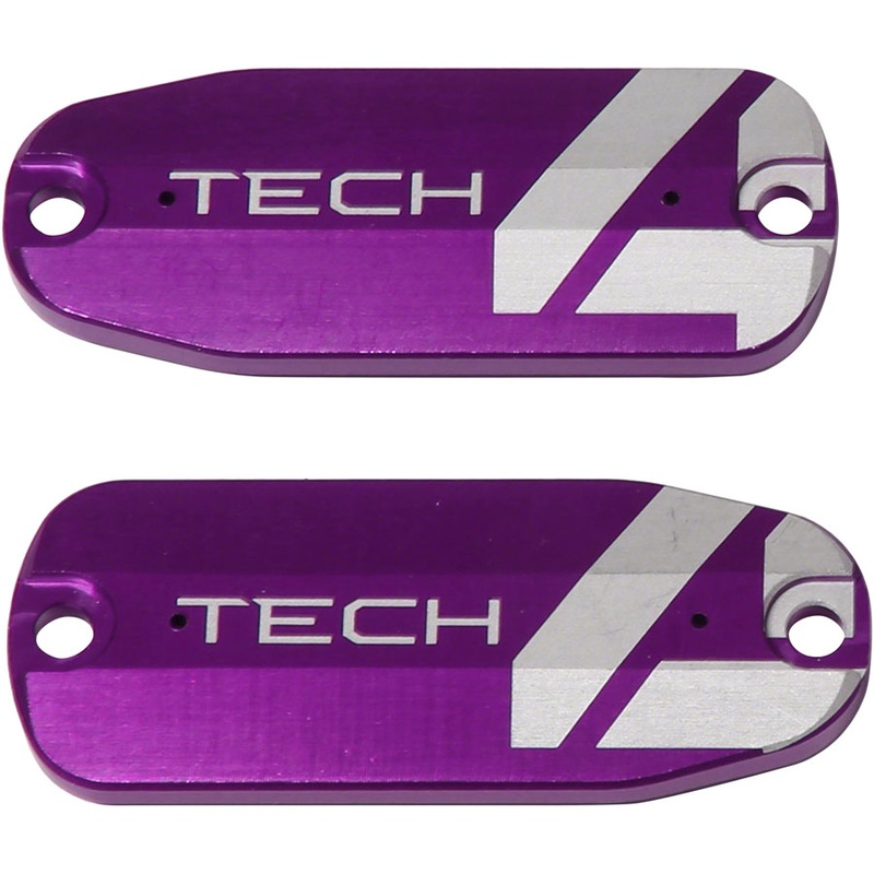 Hope Tech 4 Brake Lever Reservoir Lid – Purple, Pair