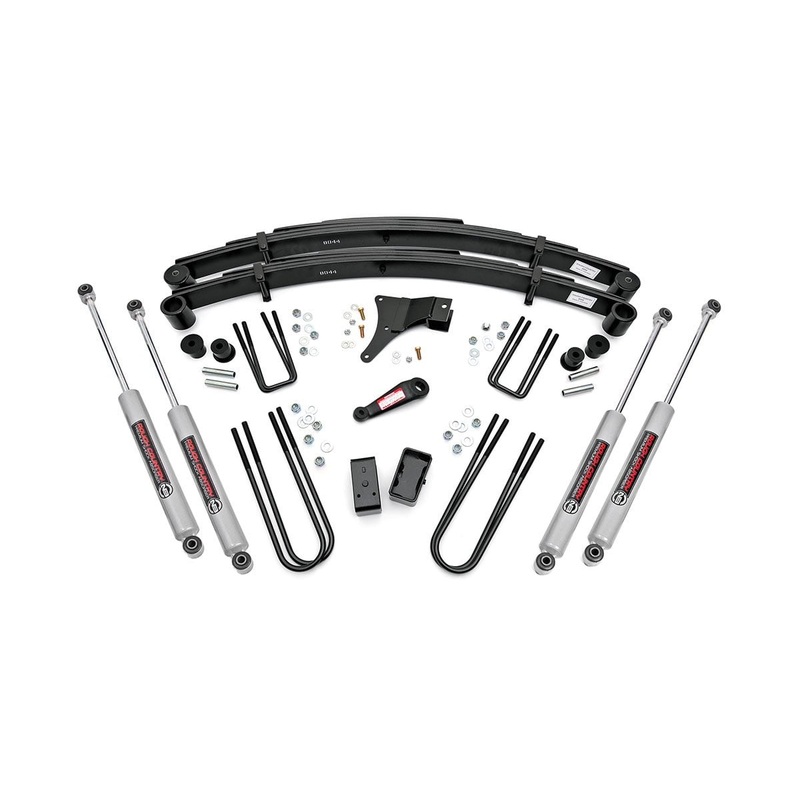 Rough Country | 4 Inch Lift Kit | Ford F-350 4WD (1986-1997) | 4918630