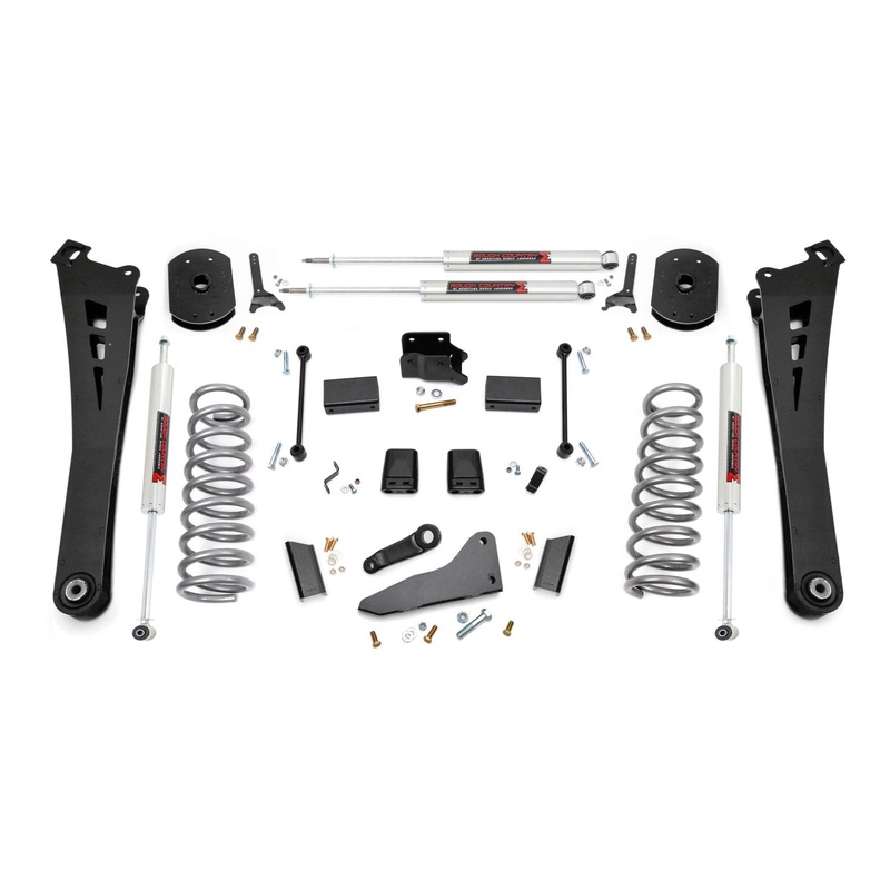 Rough Country | 5 Inch Lift Kit | FR Diesel Coil | R/A | Ram 2500 4WD (2014-2018) | 36740
