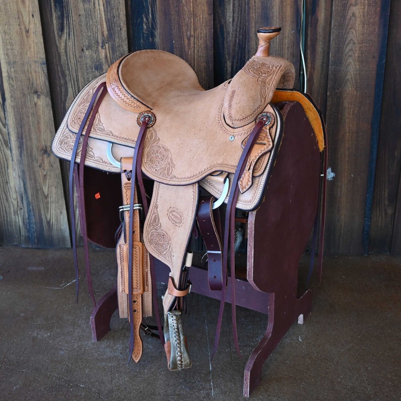 14″ TESKEY’S RANCH CUTTER SADDLE