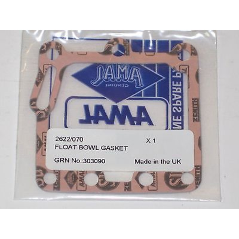 Amal MK2 MKII float bowl gasket UK Made 2622/070