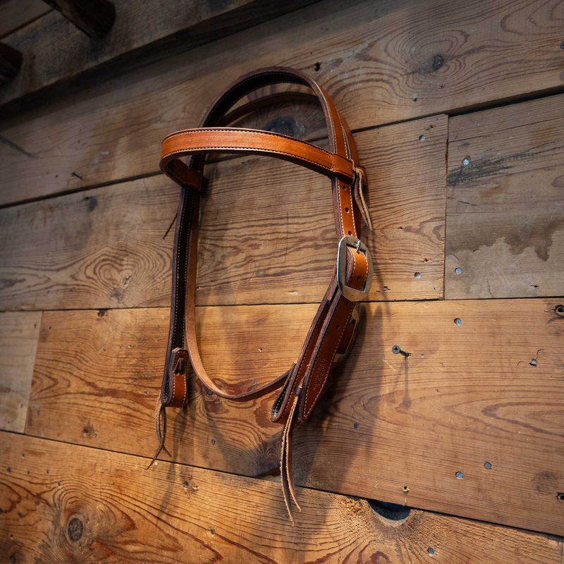 Bob Scott Browband Headstall w/Throat Latch