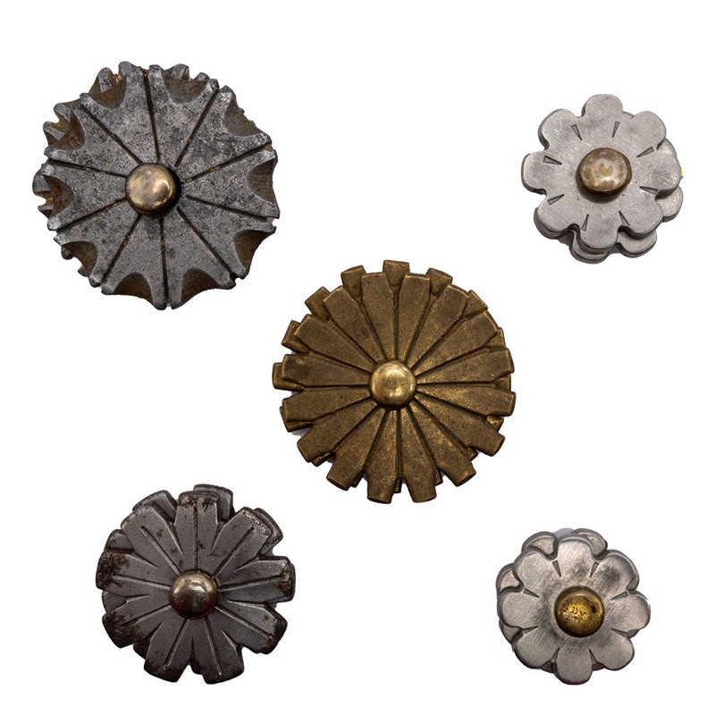 Hand Cut Spur Rowels Great Falls Collection