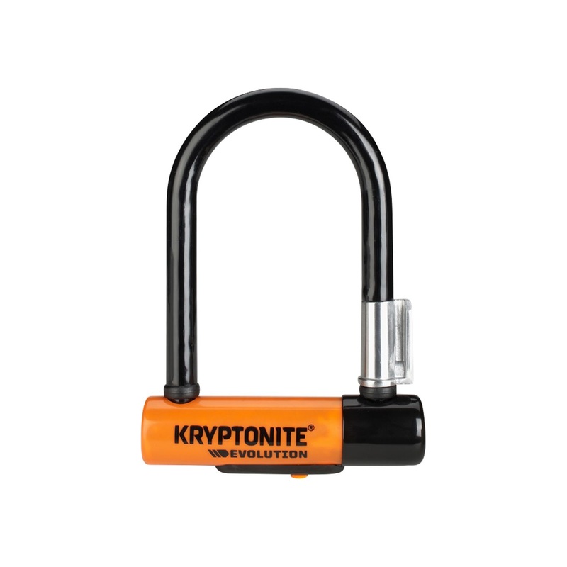 Kryptonite Evolution Series U-Lock – 3.25 x 5.5″ Keyed BLK Includes bracket
