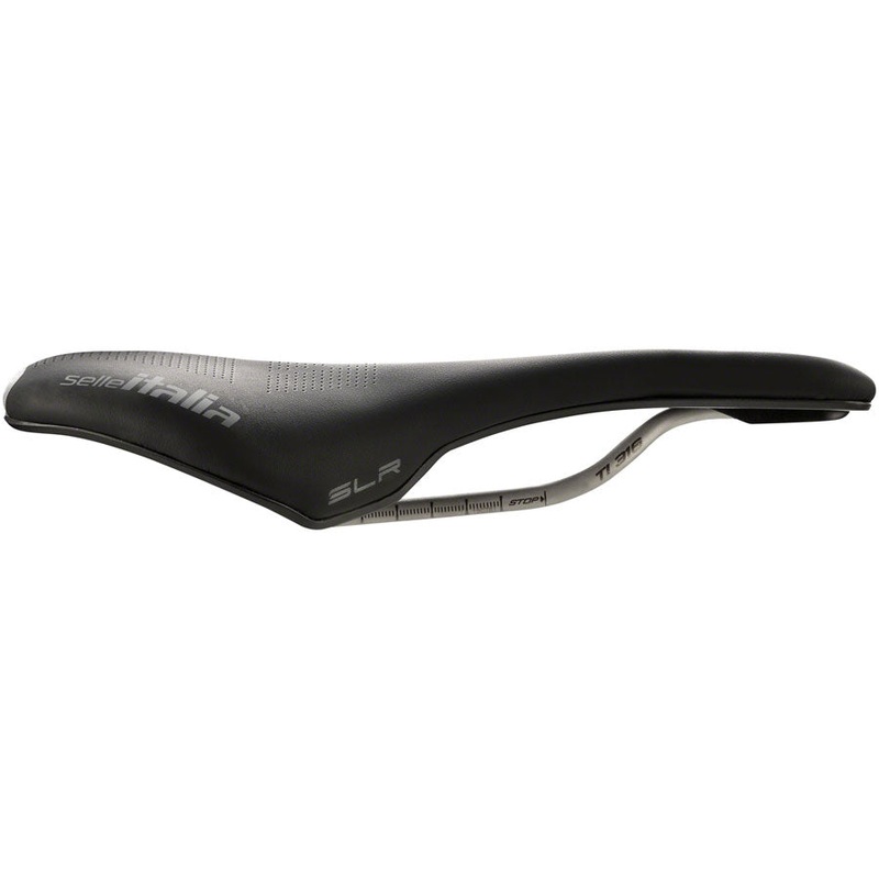 Selle Italia SLR Boost Gravel Superflow Saddle – Titanium, Black, L3